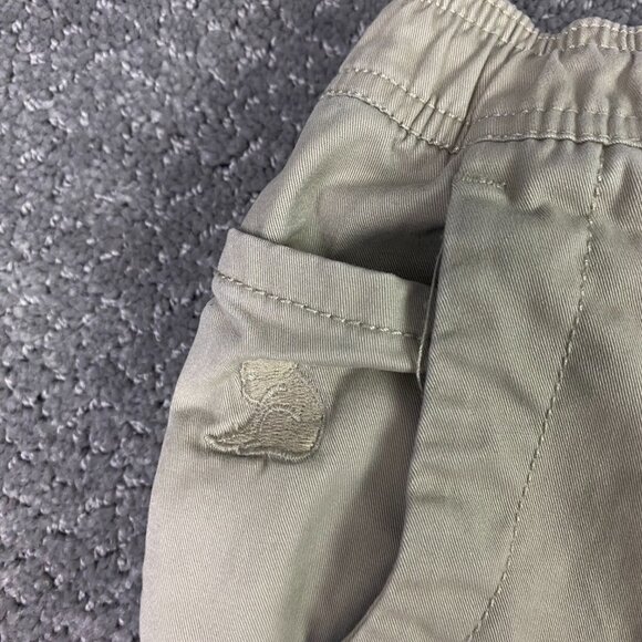 Kuwalla Tee Cargo Jogger Pants Men's Small Khaki Drawstrings - Picture 5 of 14